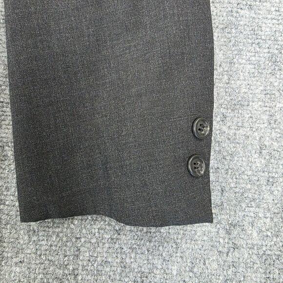 Brooks Brothers Blazer Mens 40 Long Gray Wool Blend 2 Button Jacket Vtg USA Made - Picture 14 of 16